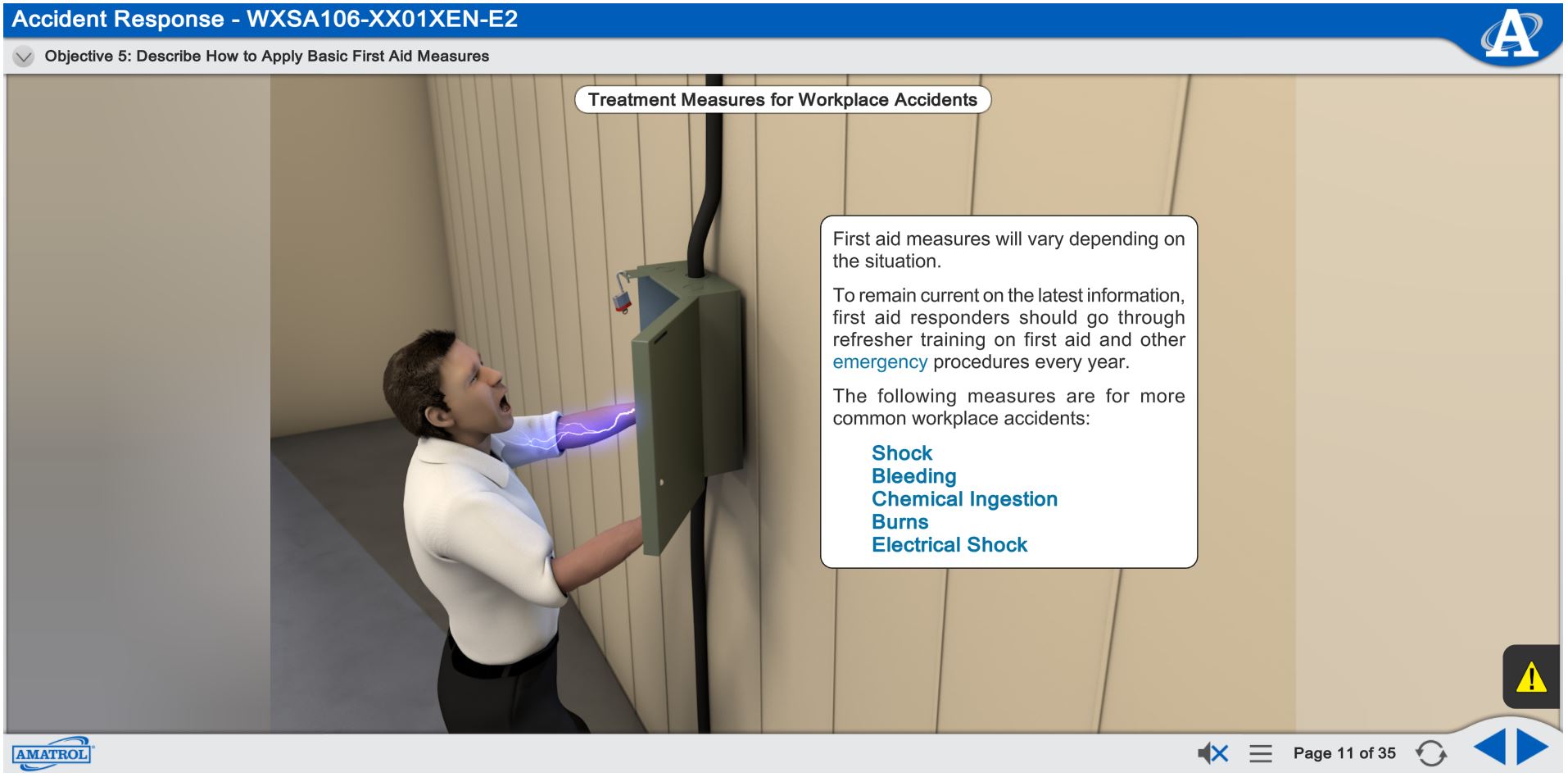Accident Response Amatrol eLearning Safety Training